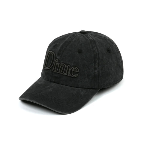 Classic 3D Cap Black Washed