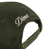 Cursive D Baseball Cap Forest