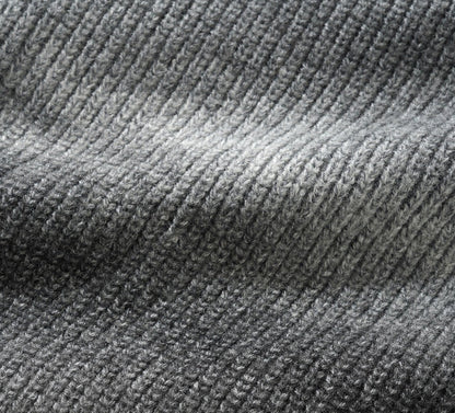 Beams Knit Sweater Charcoal