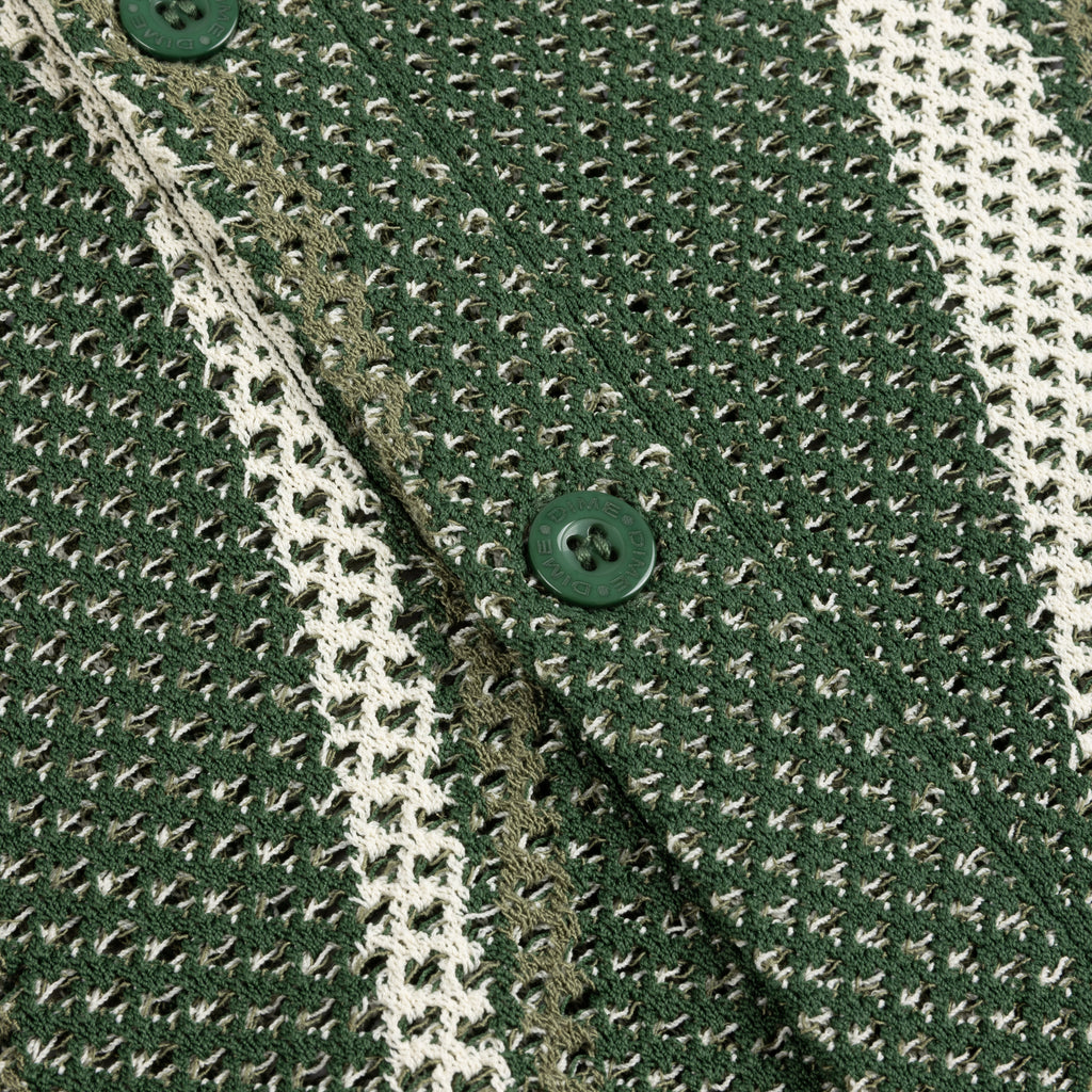 SOLEIL BUTTON UP KNIT GREEN