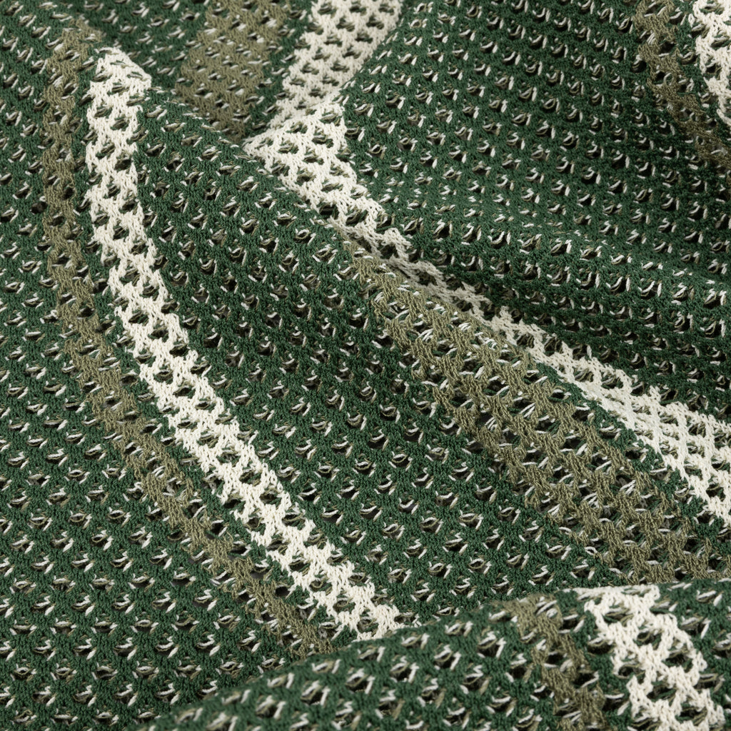 SOLEIL BUTTON UP KNIT GREEN