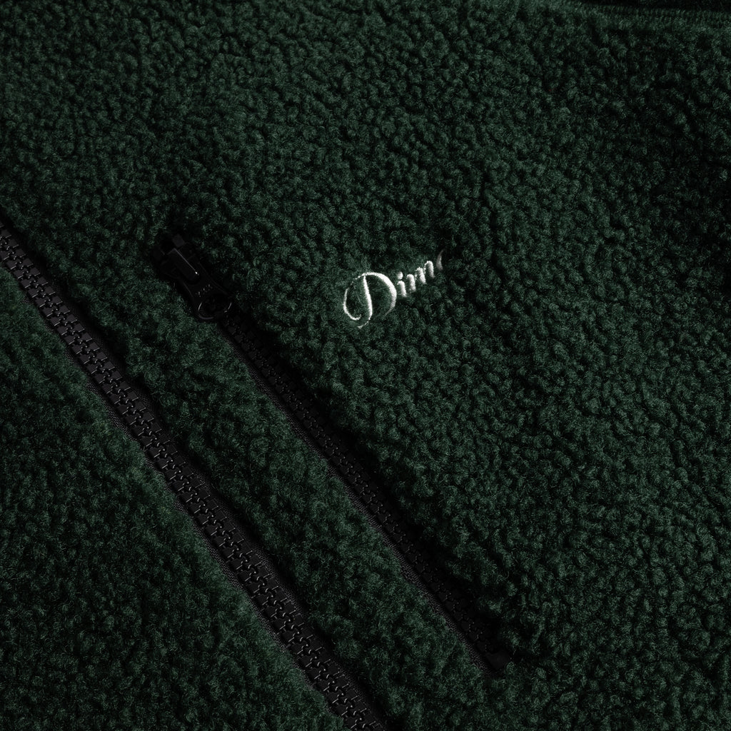 Polar Fleece Sherpa Zip Forest