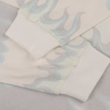 Space Flame LS Shirt White