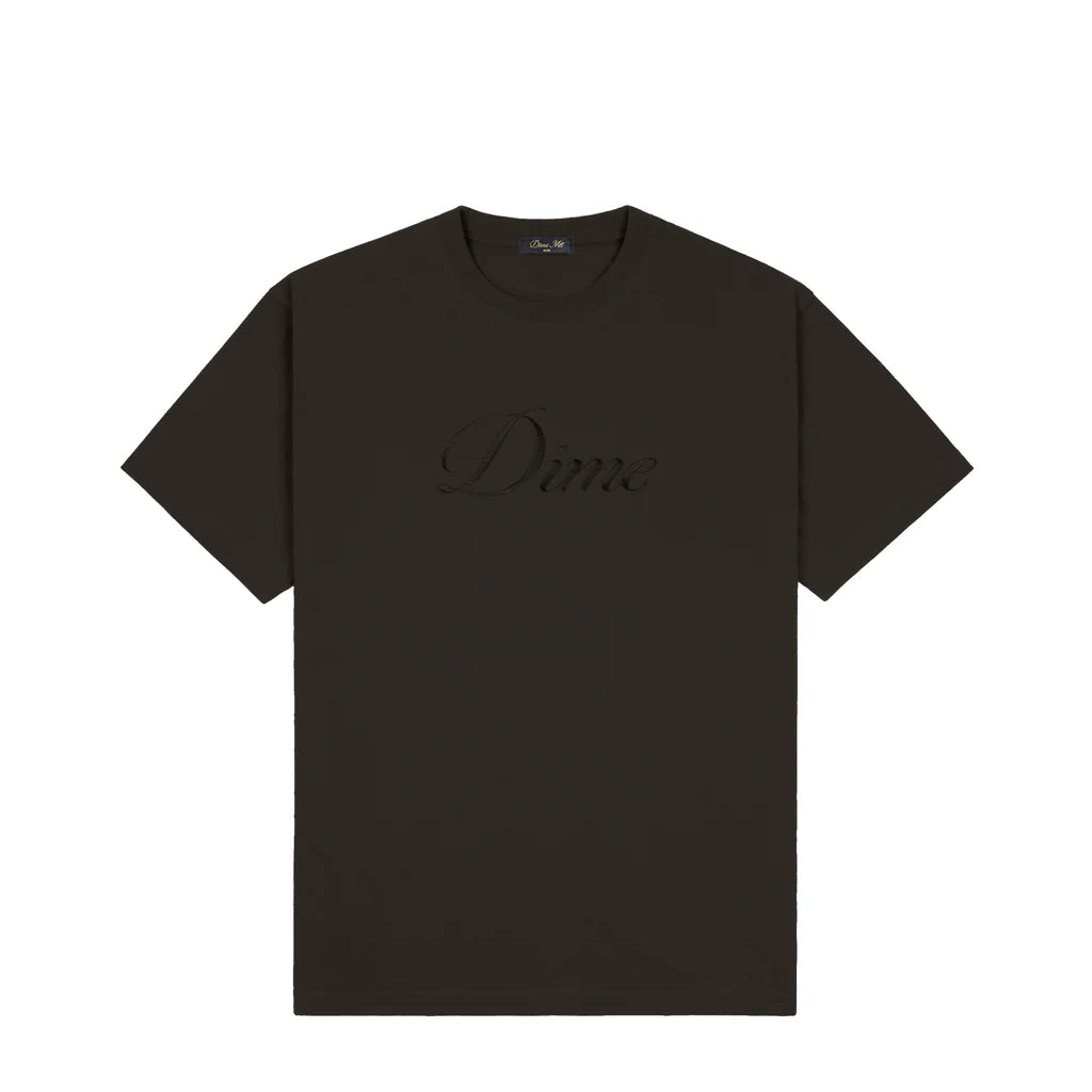 Cursive T-Shirt Vintage black