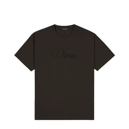 Cursive T-Shirt Vintage black