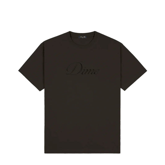 Cursive T-Shirt Vintage black