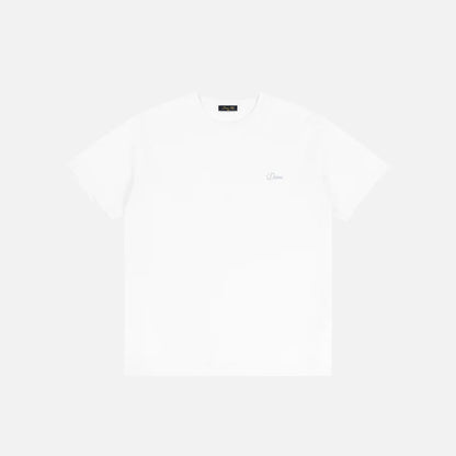 Cursive Small Logo T-Shirt White