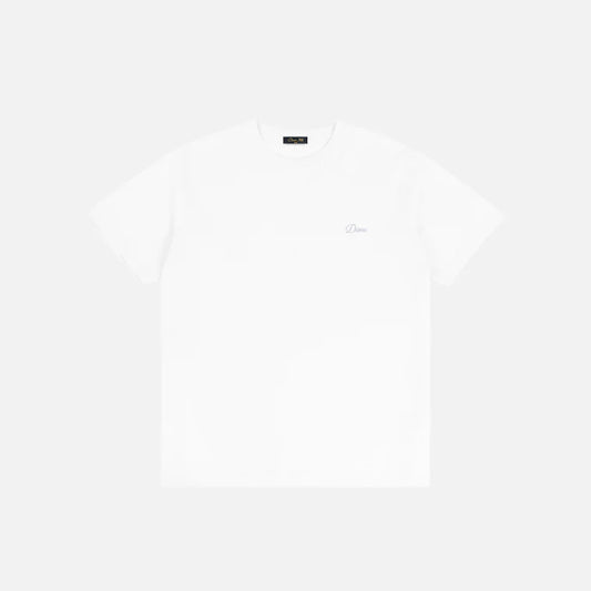 Cursive Small Logo T-Shirt White