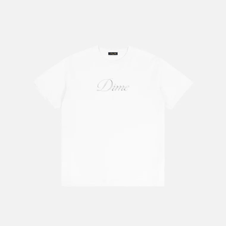 Cursive T-Shirt  White