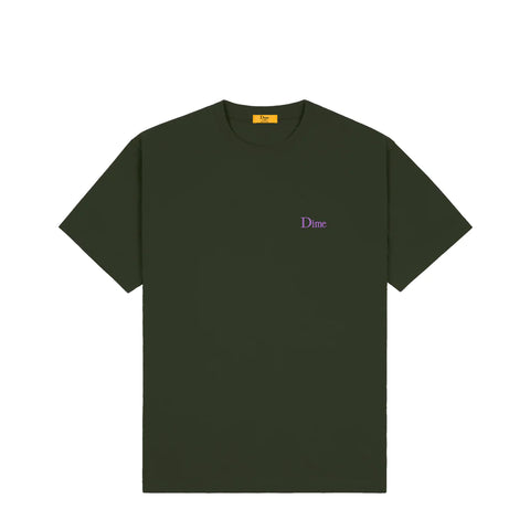 CLASSIC SMALL LOGO T-SHIRT  Forest green