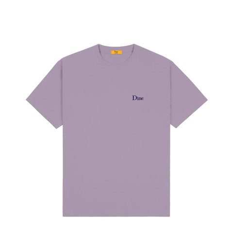 CLASSIC SMALL LOGO T-SHIRT Plum gray