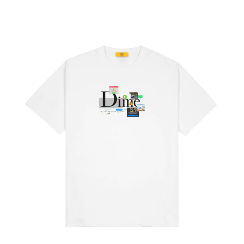 Classic Ad Black T-Shirt White