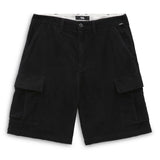 Cord Loose Cargo Short Black