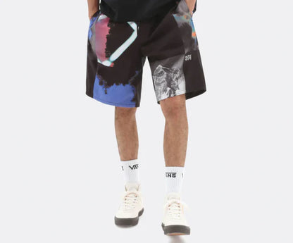 VANS X QUASI WINDOW ELASTIC WAIST SHORT BLACK