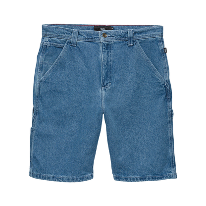 Drill Chore Loose Denim Short Stone Wash