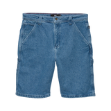 Drill Chore Loose Denim Short Stone Wash