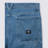 Drill Chore Loose Denim Short Stone Wash