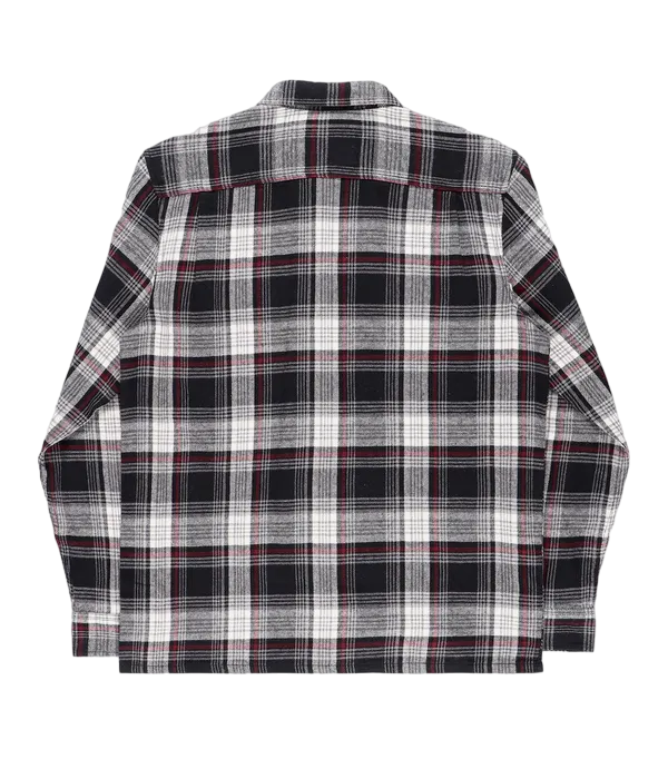 Helleson LS Shirt Black Antique White