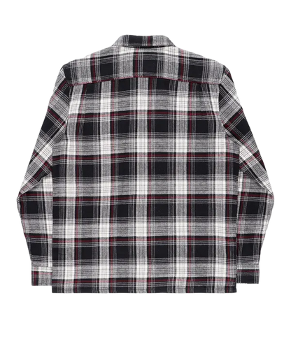 Helleson LS Shirt Black Antique White