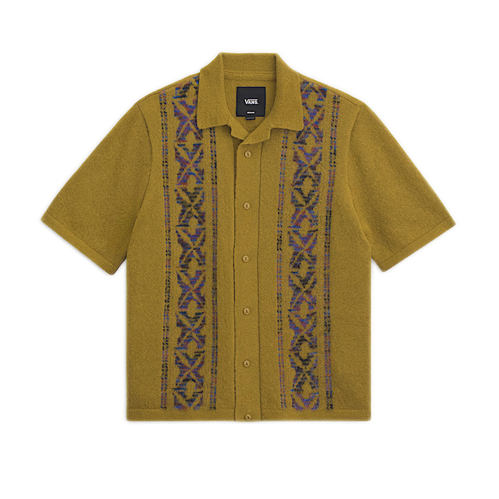 Wheeler Sweater Polo Burnt Gold