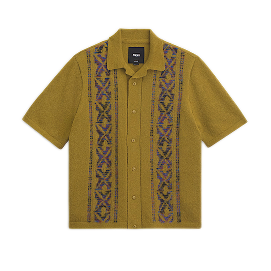 Wheeler Sweater Polo Burnt Gold