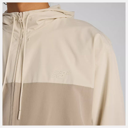 NB Numeric Woven Full Zip Jacket Arid Stone