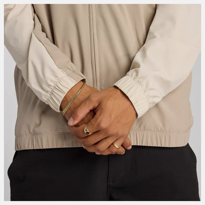 NB Numeric Woven Full Zip Jacket Arid Stone