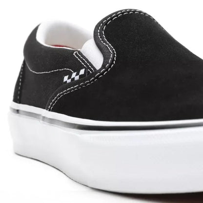 Skate Slip-On Black White