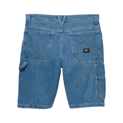 Drill Chore Loose Denim Short Stone Wash