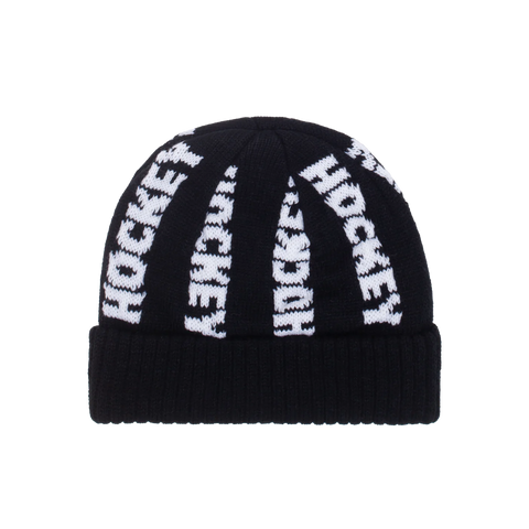 Bob Beanie Black White