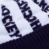 Bob Beanie Navy White