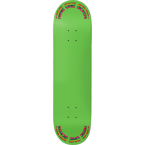 Rainbow Green Slick Deck