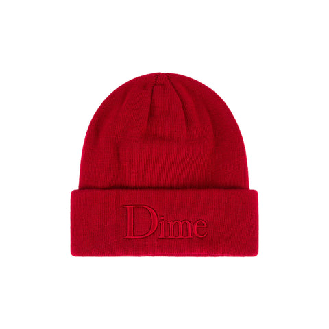 Classic 3D Logo Beanie Cherry