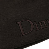 Classic 3D Logo Beanie Dark Brown