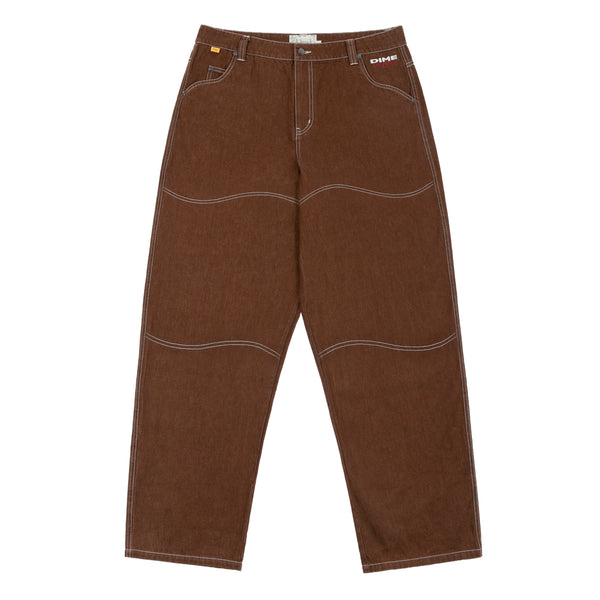 DJCO Denim Pants Brown Wash