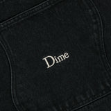 Dime Baggy Denim Pants Washed Black