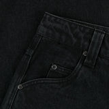 Denim Baggy Pants Black Washed