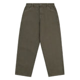 Baggy Denim Pants Military Washed