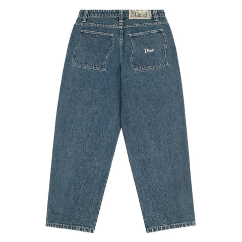 Baggy Denim Pants Stone Washed