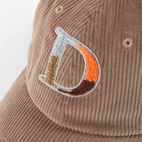 D Chenille Corduroy Cap Sand