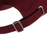 Cursive 3D font Cap Burgundy