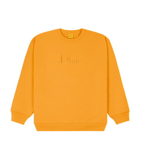 Dime Classic Logo Crewneck Squash