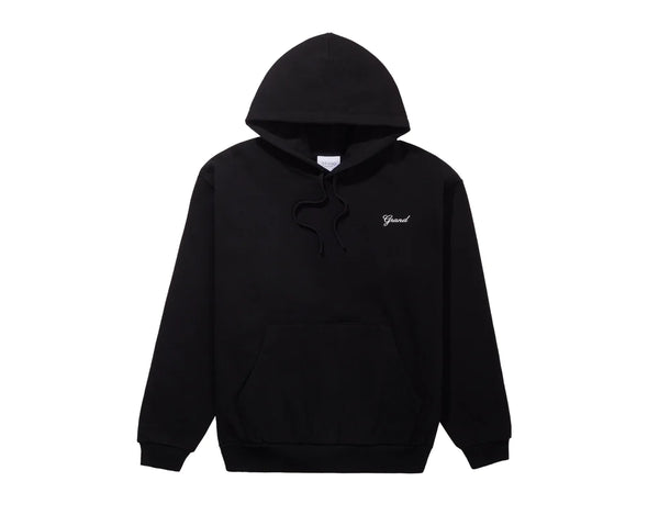 Script Hoodie Black