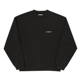 Script Crewneck Black