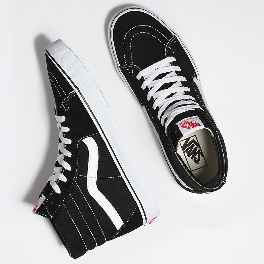 Sk8 Hi Black Black White