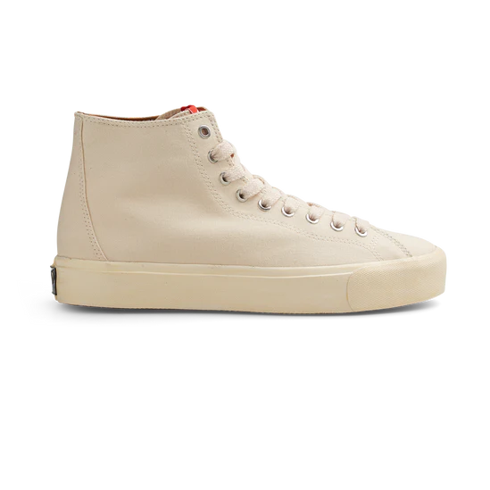 VM003 Canvas Hi White White