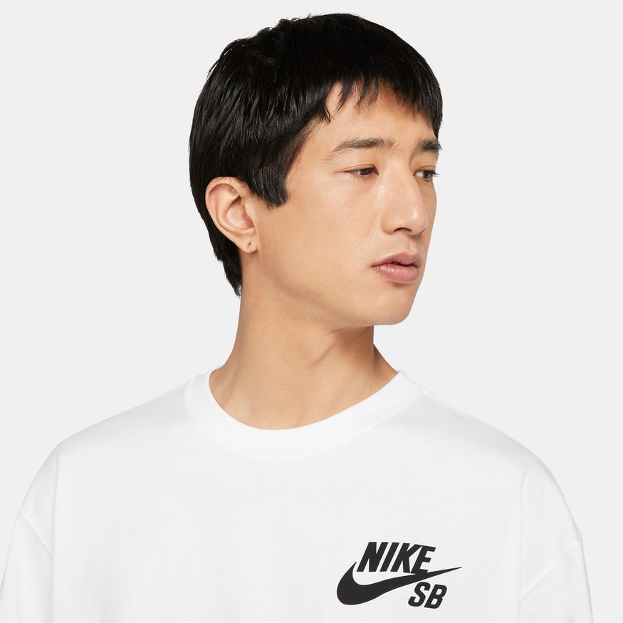 Nike SB Logo Skate T Shirt White Adrift Shop