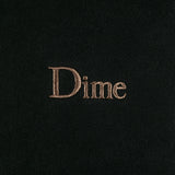 Dime Classic Small Logo T-Shirt Black