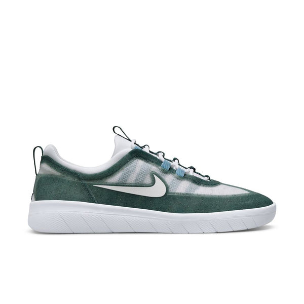 Nike Sb Nyjah Free 2 Ash Green Boarder Blue Barely Green White