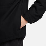Padded Flannel Jacket Black Off Noir White